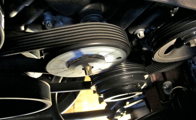 2002 Mercedes SLK 230 rear belt tensioner
