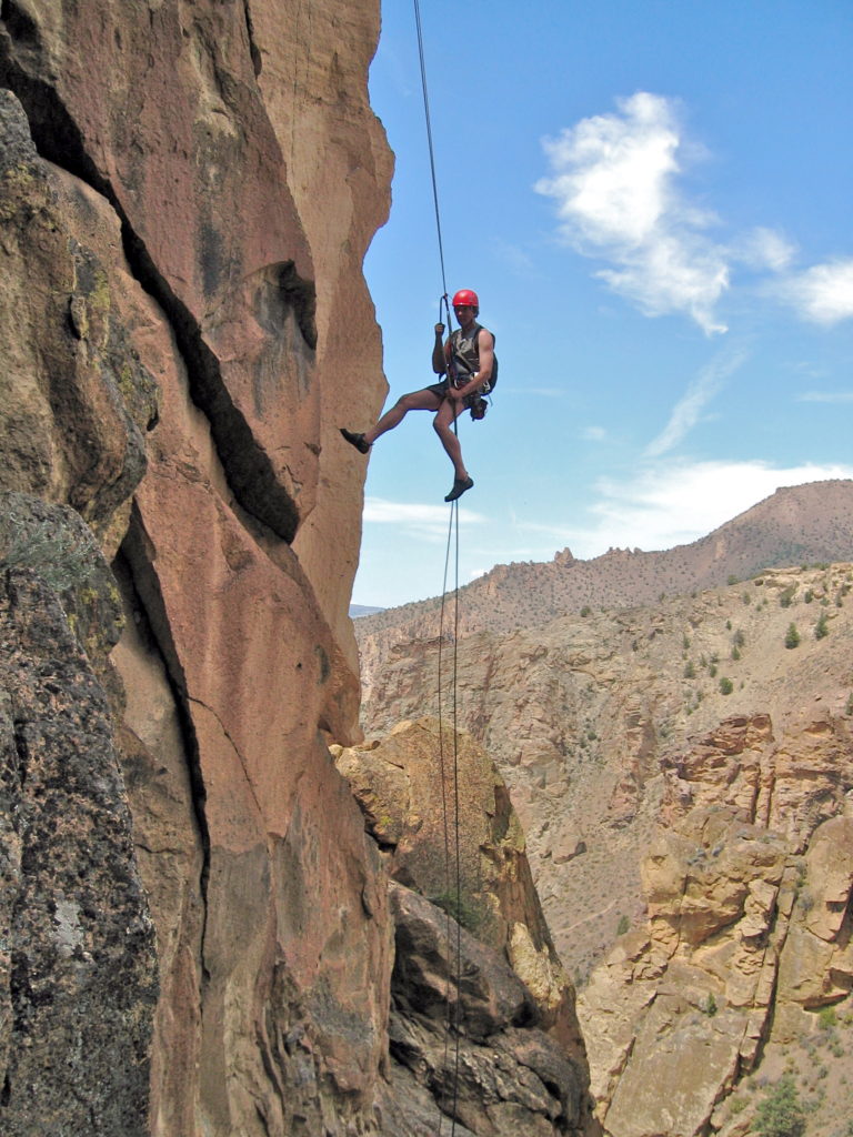 rappel down